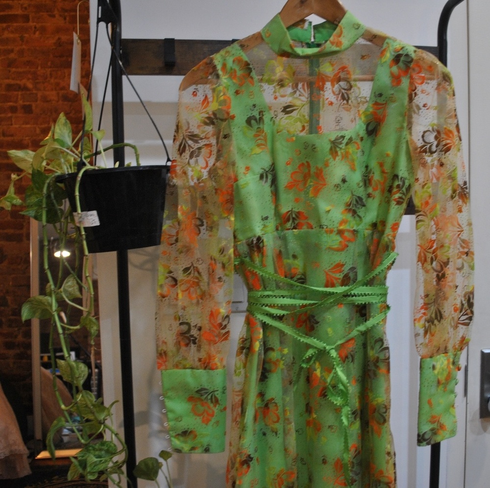**sold on DEPOP** Vintage 60s Bright Dress ๐ฟ - Picture 7 of 7